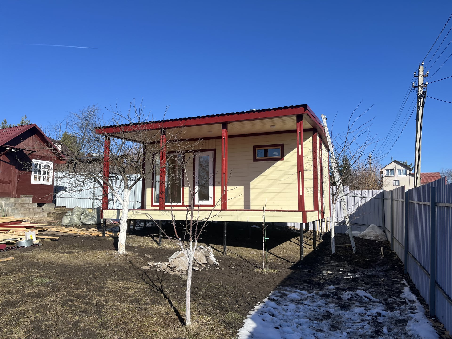 Баня «Терма Frost I» 6×3 м